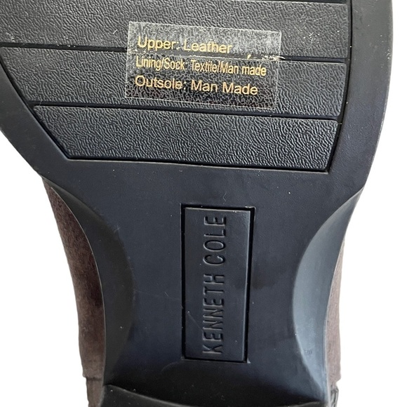 Kenneth Cole New York Dara Grey Geniune Suede Ankle Booties NWOT Size 7 - Picture 11 of 15